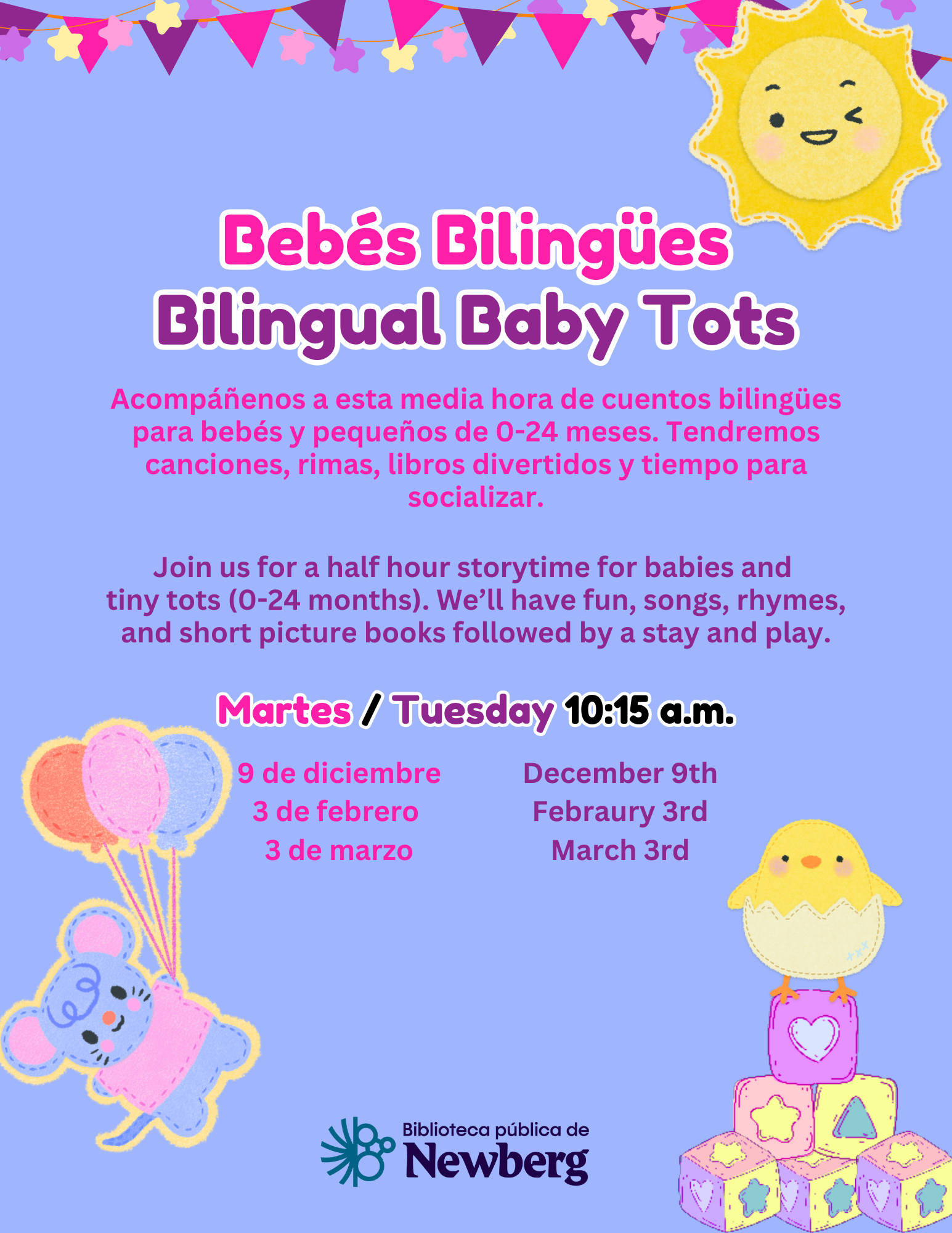 Bilingual Storytimes 2025